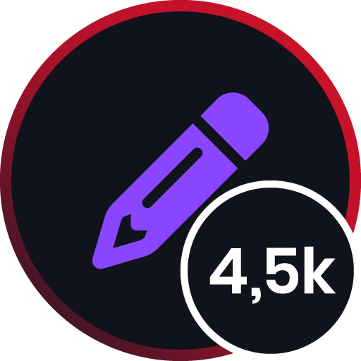 4500 postów